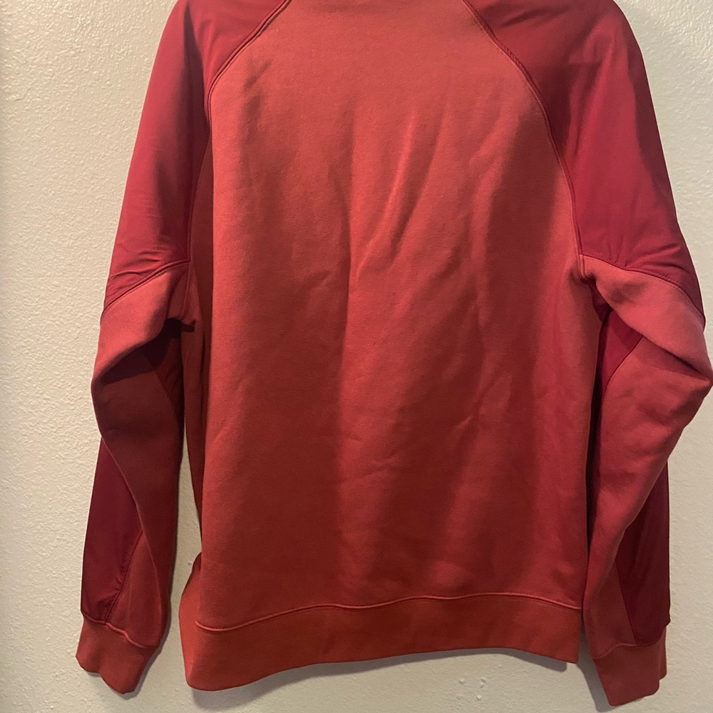 NIKE GRAPHIC HYBRID CREW SWEATSHIRT Fleece Lined Size Medium - Picture 2 of 5